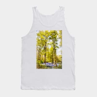 Bluebell Woods in Spring Tank Top